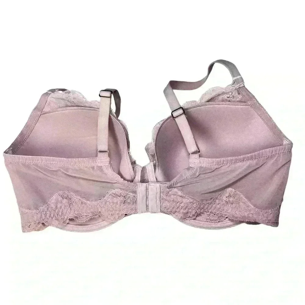 NATORI Elusive Full Fit Bra Pink Lace Underwire | Size 36DDD (Style #741199) - Picture 2 of 7